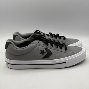Converse Sport Casual Ox Sneakers Men 9 Grey Black White Star Chevron A10548F